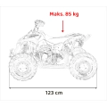 Quad Spalinowy RENEGADE HIPERFECT 110CC Czerwony PSP.ATV-3C.CR